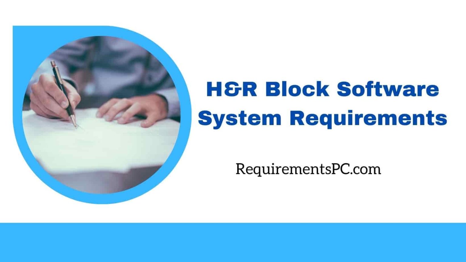 H&R Block Software System Requirements